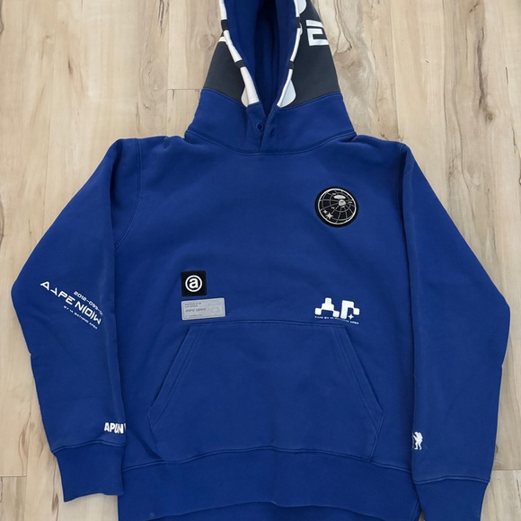 Aape Blue Hoodie